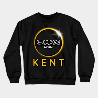 KENT Ohio Total Solar Eclipse April 8 2024 Ohio Crewneck Sweatshirt